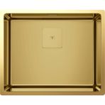 Teka - Flexlınea Rs15 50.40 Brass M-Fx - Ankastre Tezgaha Sıfır Tezgahaltı Eviye - Pirinç - 50 Cm - 115000023
