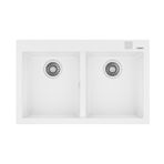 Teka Forsquare 2B 790 TG Auto Artıc Whıte Granit Evye