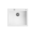 Teka Forsquare 50x40 Tezgah Üstü Granit Evye Beyaz