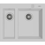 Teka Forsquare 590 Tg Cift Hazneli Beyaz Granit Mutfak Eviyesi