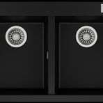 Teka Forsquare 790 TG Black Renkli Granit Eviye