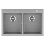 Teka Forsquare 790 TG Stone Grey Renkli Granit Eviye