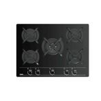 Teka GBC 75030 KBC BK E4 5 Göz Siyah Cam Ocak
