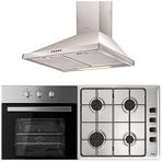Teka HE 715 - HLX 640 - DF 60 Inox 3'lü Ankastre Set