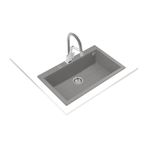 Teka Maestro Forsquare 72.40 TG 115230001 Tegranite Eviye