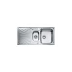 Teka Nerissa 60 B Mikroketen Dekorlu Evye 100x50cm Sol(L)