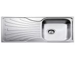 Teka NERİSSA50B Sol Damlalıklı Çelik Evye