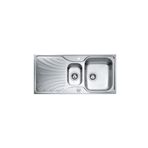 Teka NERİSSA60B Sol Damlalıklı Çelik Evye