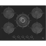 Teka Pac 75.2 5g Aı Al Tr Cı 70 cm Wok Gözlü Siyah Cam Ankastre Ocak