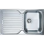 Teka Princess 50 B Mikroketen Damlalıklı Evye Tek Hazneli 500 mm Genişlikte Kullanışlı Tasarım