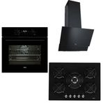 Teka Siyah Ankastre Set ( HAK 625 BK BörekŞefim - ATV 60 Siyah - Hf Lux 70 5g Aı Al Tr Cı Ankastre Ocak )