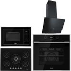Teka Siyah Ankastre Set (Hlb 840 Ss - Hf Lux 70 5g - Teka Tvt 60.1 - ml 820 Bıs )