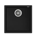 Teka Sqaure 40.40 Tg Black Granit Eviye 115230025 Siyah