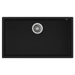Teka Sqaure 72.40 Tg Black Granit Eviye 115230015 Siyah
