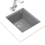 TEKA SQUARE 34.40 TG STON GRİ TEZGAH ALTI GRANİT EVYE