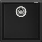 Teka Square 40 x 40 Tg Tezgahaltı Siyah Granit Evye
