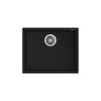 Teka Square 50.40 Tg Black Tezgah Altı Granit Evye