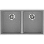 Teka Square 760 TG Çift Hazneli Tezgah Altı Gri Tegranite Eviye
