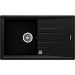 Teka Stone 50 B-Tg Metalic Black Granit Evye - Siyah
