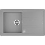Teka Stone 50 B-TG Tek Hazneli Tegranite Metalik Gri Eviye