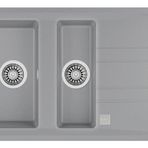 TEKA STONE 60 B-TG TEZGAHÜSTÜ METALLİC GRİ GRANİT EVYE
