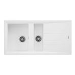 Teka Stone 60 B-tg White Granit Eviye 115360005 Beyaz
