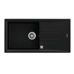 Teka Stone 60 L-TG Metalik Siyah Tegranit Eviye