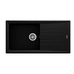 Teka Stone 60 L-tg Metallic Black Granit Eviye 115330003 Siyah