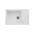 Teka Stone 60 Stg Beyaz Granit Evye Sağ Sol Kullanılabilir