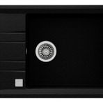 Teka Stone 60 Stg Metalık Sıyah Granıt Evye Sagsol Kullanılabılır