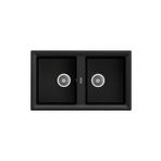 Teka Stone 90 B-Tg 115260001 Çift Hazneli Tegranite Eviye
