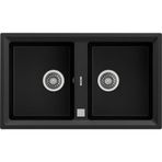 Teka Stone 90 B-TG Carbon Renkli Granit Eviye