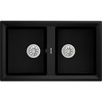 Teka - Stone 90 B-tg Metallic Black - Ankastre Granit Eviye - Metalik Siyah - 90 Cm - 115260003