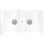 Teka - Stone 90 B-tg White - Ankastre Granit Eviye - Beyaz - 90 Cm - 115260005
