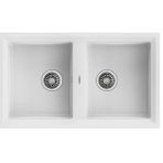 Teka Stone 90 B-tg White Granit Eviye 115260005 Beyaz