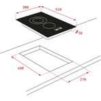 Teka Tbc 32010 Ttc Bk 2 Bölmeli Ankastre Elektrikli Seramik Ocak