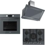 Teka Urban 70 Gri Ankastre Set ( Gzc 75330 Xbc St - Hlb 8400 St- Dlv 98660 St Tos)