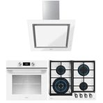 Teka Urban White HLB 8400 WH - GZC 64320 XBC WH - DLV 68660 WH 3'lü Beyaz Ankastre Set