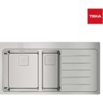 Teka Zenit RS15 Sol Çelik Eviye - İnox