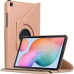 Tekamo Lenovo Tab M10 Plus Tb X606 Uyumlu Döner Standlı Tablet Kılıfı - Rose Gold