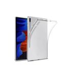 Tekamo Samsung Galaxy Tab S7 Fe T737 T735 T730 Uyumlu Şeffaf Silikon Tablet Kılıfı