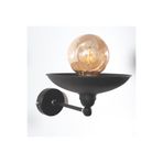 TEKAY AYDINLATMA Siyah Metal Aplik E 27 Duy NoColor-ee72dcd0