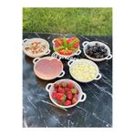 TEKBİR PORSELEN Porselen Meze Tabağı 6lı