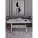 Tekerlekli Mdf Masa %100 Mdf Orta Sehpa Salon Sehpa - LİDYA
