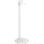 Tekerlekli Monitör Standı 17-35 Inç | Pistonlu Yükseklik Ayarı | 360° Döner | Raflı Mobil Stand