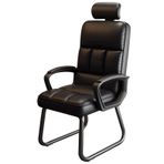 Tekerleksiz Mikrofiber Deri Ofis Koltuğu Ergonomik Oyun ve Masa Sandalyesi Ev Konferans Odası ve Yatak Odası için Şık Gümüş Tasarım Konfor ve Çok Yönlülük