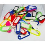 Tekin Plastik Anahtarlık - Isimli Renkli Anahtarlık 50 Adet