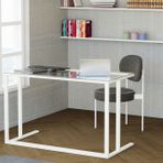 Tekli Desk Çalışma Masası, Beyaz
