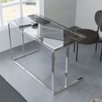 Tekli Desk Çalışma Masası, Siyah