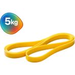 Tekli Fitness Pilates Cross Barfiks Spor Direnç Lastiği Kas Geliştirme Training Bandı Bant 1 Adet - Sarı